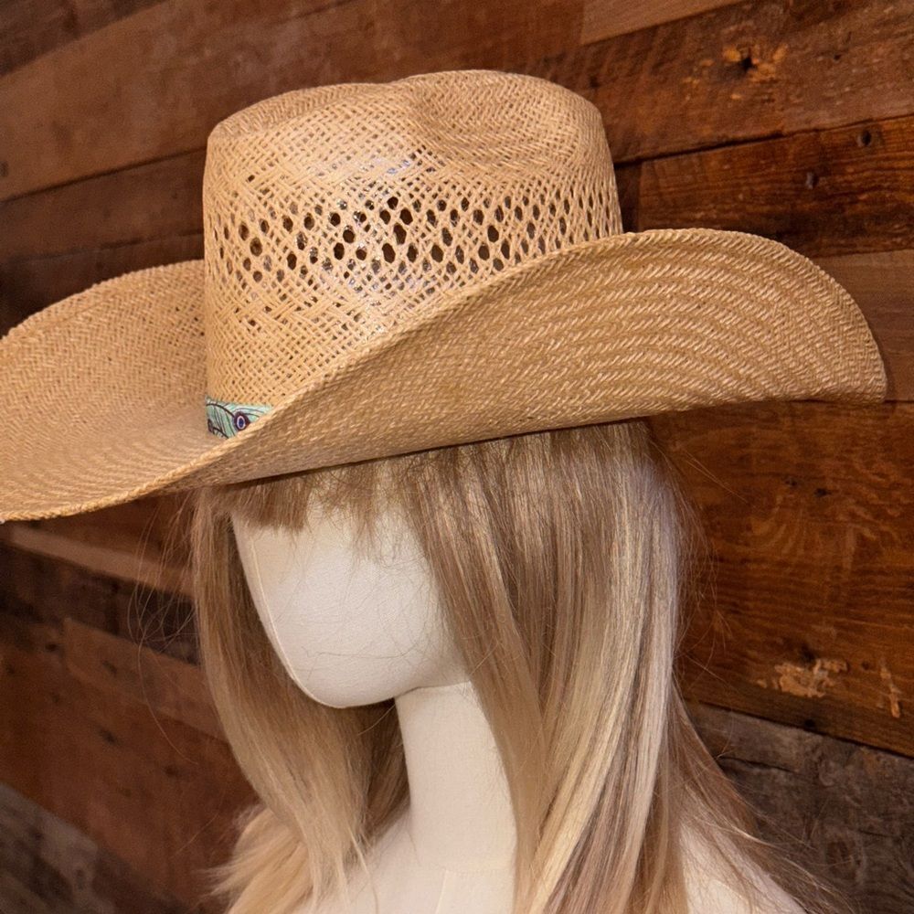 Rodeo King 25 X straw women’s cowboy hat - Picture 8 of 16